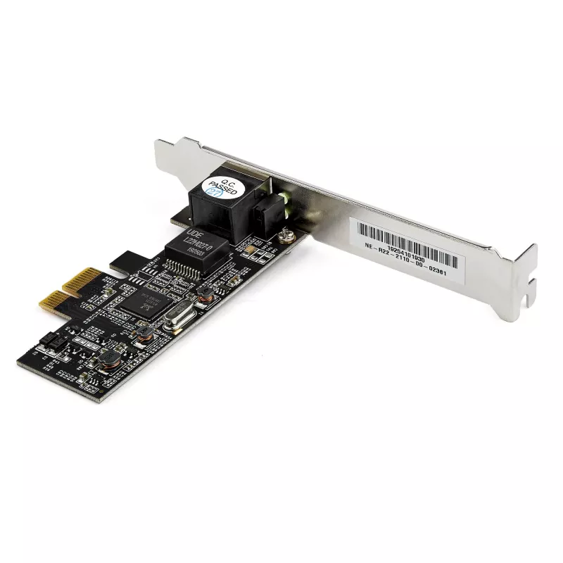 StarTech.com 2,5 Gbit/s 2.5GBASE-T PCIe sieťová karta, interná, káblová, PCI Express, Ethernet, 2500 Mbit/s, čierna