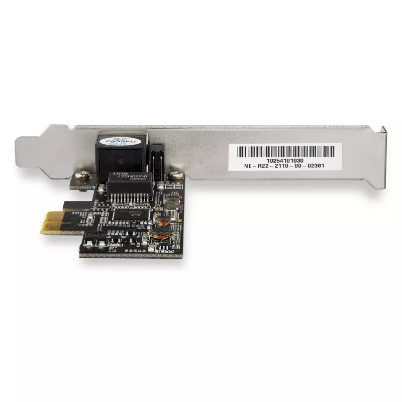 StarTech.com 2,5 Gbit/s 2.5GBASE-T PCIe sieťová karta, interná, káblová, PCI Express, Ethernet, 2500 Mbit/s, čierna
