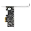 StarTech.com 2,5 Gbit/s 2.5GBASE-T PCIe sieťová karta, interná, káblová, PCI Express, Ethernet, 2500 Mbit/s, čierna