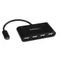 StarTech.com 4-portový USB-C hub - mini hub - USB-C na 4x USB-A - USB 2.0