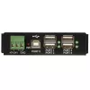 StarTech.com 4-portový USB 2.0 hub - kovový priemyselný USB-A hub - montáž na DIN lištu, stenu alebo stôl USB dátový hub - TAA-kompatibilný USB rozširujúci hub