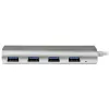 StarTech.com 4-portový USB hub, USB A na 4x USB-A konektory, USB 5Gbps, robustný dizajn, napájaný zbernice, prenosný laptop USB 3.0 hub