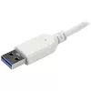 StarTech.com 4-portový USB hub, USB A na 4x USB-A konektory, USB 5Gbps, robustný dizajn, napájaný zbernice, prenosný laptop USB 3.0 hub