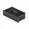 StarTech.com ST7200USBM priemyselný 7-portový USB 2.0 hub, kovové puzdro, ochrana ESD a proti prepätiu, montáž na DIN lištu/stenu/stôl, 7–24 V DC, v súlade s TAA, čierny