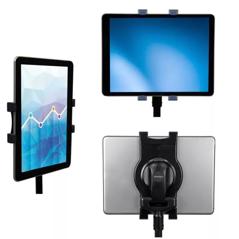StarTech.com nastaviteľný stojan na tablet, tablet/UMPC, multimediálny stojan, interiér, čierny
