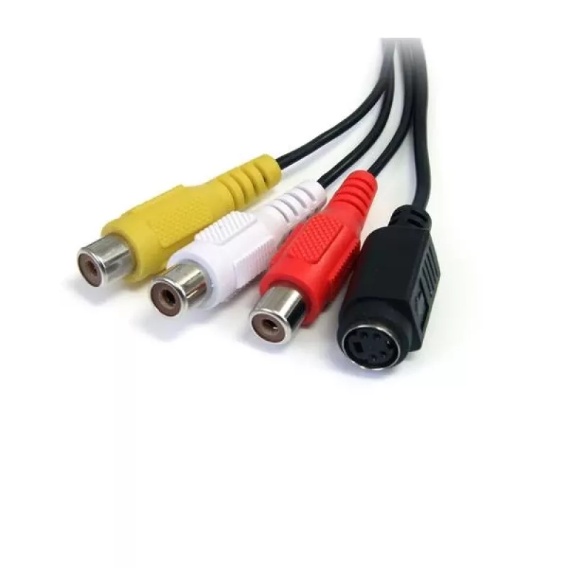 StarTech.com USB video nahrávací adaptérový kábel – S-Video/Composite na USB 2.0 SD video nahrávacie zariadenie kábel – podpora TWAIN – analógovo-digitálny prevodník pre ukladanie médií – iba Windows