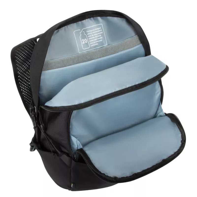 Targus TBB641GL EcoSmart Zero Waste batoh na notebook 15–16 palcov, plastový, čierny