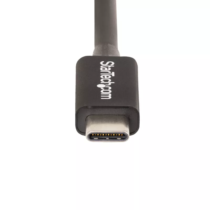 StarTech.com 3ft (1m) Thunderbolt 4 kábel – 40 Gbit/s – 100 W PD – 4K/8K video – Intel-certifikovaný Thunderbolt kábel – kompatibilný s USB4/Thunderbolt 3/USB 3.2/USB Type-C/DisplayPort