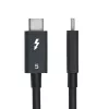 StarTech.com 3ft (1m) Thunderbolt 5 kábel, 80 Gbit/s/do 120 Gbit/s, 240 W PD, 8K 60 Hz, certifikovaný Thunderbolt kábel – kompatibilný s Thunderbolt 4/USB4/USB-C