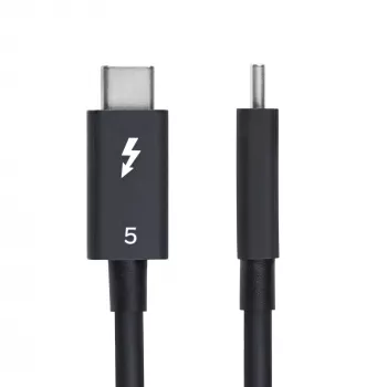 StarTech.com 3ft (1m) Thunderbolt 5 kábel, 80 Gbit/s/do 120 Gbit/s, 240 W PD, 8K 60 Hz, certifikovaný Thunderbolt kábel – kompatibilný s Thunderbolt 4/USB4/USB-C