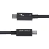 StarTech.com 3ft (1m) Thunderbolt 5 kábel, 80 Gbit/s/do 120 Gbit/s, 240 W PD, 8K 60 Hz, certifikovaný Thunderbolt kábel – kompatibilný s Thunderbolt 4/USB4/USB-C