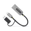 StarTech.com 2.5GbE USB-C na Ethernet adaptér s USB-A konvertorom, NBASE-T NIC, USB 3.0 Type-C 2.5/1G Multi Speed sieť, kompatibilný s Thunderbolt, Windows & Mac