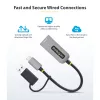 StarTech.com 2.5GbE USB-C na Ethernet adaptér s USB-A konvertorom, NBASE-T NIC, USB 3.0 Type-C 2.5/1G Multi Speed sieť, kompatibilný s Thunderbolt, Windows & Mac