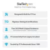 StarTech.com 2.5GbE USB-C na Ethernet adaptér s USB-A konvertorom, NBASE-T NIC, USB 3.0 Type-C 2.5/1G Multi Speed sieť, kompatibilný s Thunderbolt, Windows & Mac