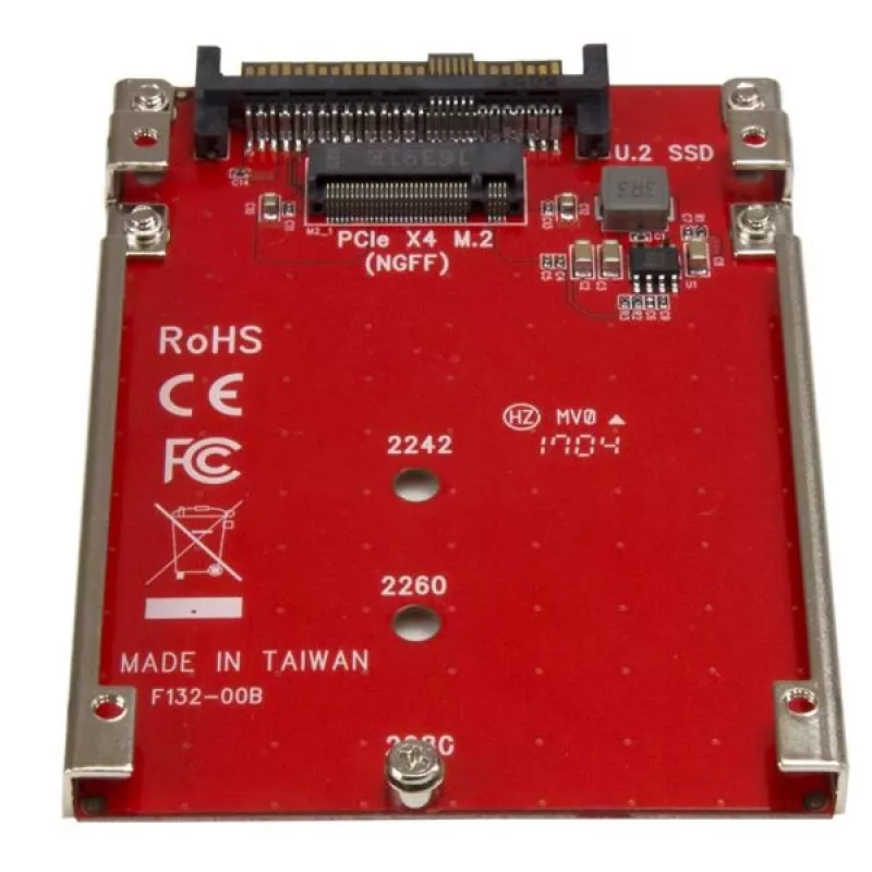 StarTech.com Hostiteľský adaptér jednotky M.2 na U.2 (SFF-8639) pre SSD M.2 PCIe NVMe