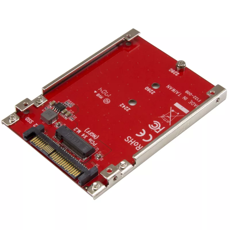 StarTech.com Hostiteľský adaptér jednotky M.2 na U.2 (SFF-8639) pre SSD M.2 PCIe NVMe