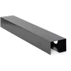 StarTech.com UDCMTRAY organizér káblov na montáž pod stôl pre výškovo nastaviteľné stoly, 60 x 11,4 x 7,6 cm, čierny