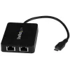 StarTech.com USB-C na Dual Gigabit Ethernet adaptér s USB (Type-A) portom