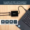 StarTech.com USB-C na Dual Gigabit Ethernet adaptér s USB (Type-A) portom