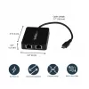 StarTech.com USB-C na Dual Gigabit Ethernet adaptér s USB (Type-A) portom