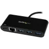 StarTech.com USB-C na Ethernet adaptér s 3-port USB 3.0 hubom a Power Delivery