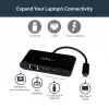 StarTech.com USB-C na Ethernet adaptér s 3-port USB 3.0 hubom a Power Delivery