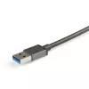 StarTech.com US2GA30 adaptér USB 3.0 Type-A na 2,5 Gigabit Ethernet, NBASE-T, 2.5GBASE-T, RJ45, 10/100/1000/2500 Mb/s, čierna/vesmírne sivá