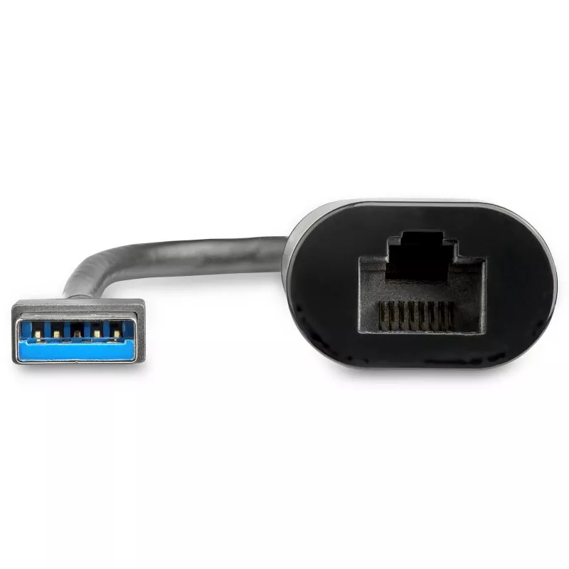 StarTech.com US2GA30 adaptér USB 3.0 Type-A na 2,5 Gigabit Ethernet, NBASE-T, 2.5GBASE-T, RJ45, 10/100/1000/2500 Mb/s, čierna/vesmírne sivá