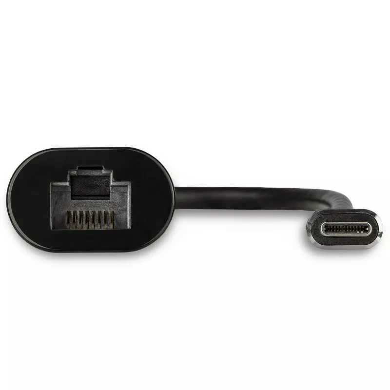 StarTech.com US2GC30 adaptér USB-C na 2,5 Gigabit Ethernet, USB 3.0, NBASE-T, 2.5GBASE-T, RJ45, 10/100/1000/2500 Mb/s, čierna/vesmírne sivá