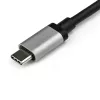 StarTech.com US2GC30 adaptér USB-C na 2,5 Gigabit Ethernet, USB 3.0, NBASE-T, 2.5GBASE-T, RJ45, 10/100/1000/2500 Mb/s, čierna/vesmírne sivá