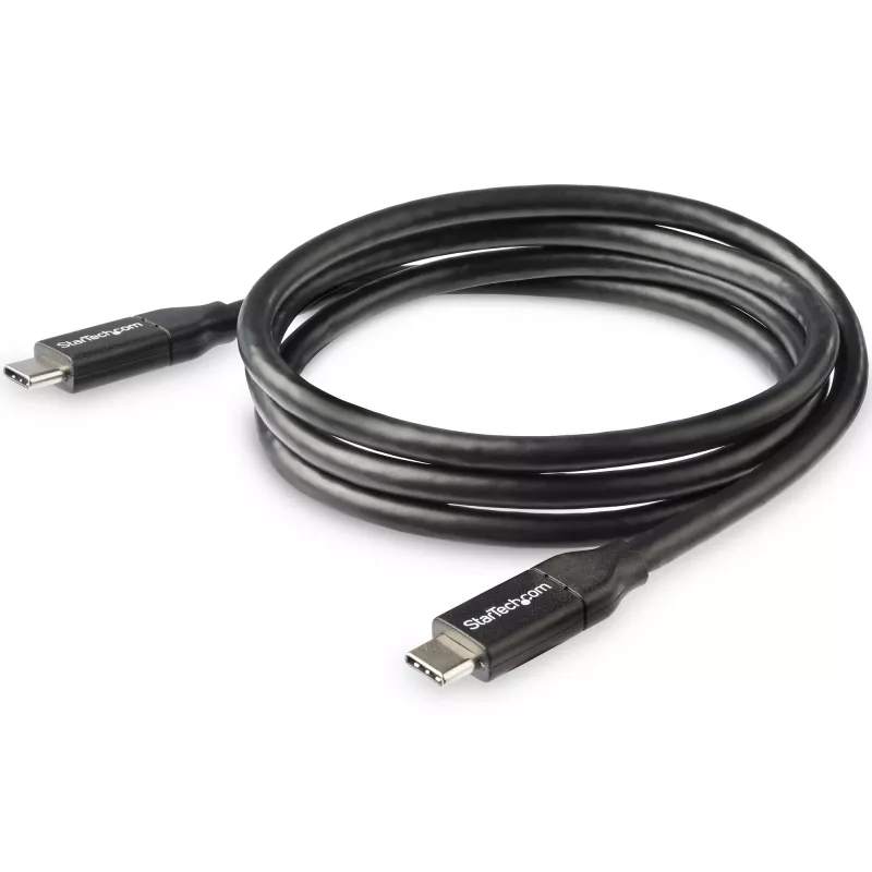 StarTech.com USB-C na USB-C kábel s 5A PD – M/M – 1 m – USB 2.0 – USB-IF certifikovaný