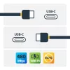 StarTech.com USB-C na USB-C kábel s 5 A PD – M/M – 3 m (10 ft.) – USB 2.0 – USB-IF certifikovaný