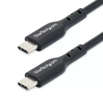 StarTech.com 1m (3ft) USB-C nabíjací kábel, USB-C kábel, USB 2.0 Type-C nabíjací kábel pre notebook, 60W 3A Power Delivery, TPE plášť, USB-C dátový kábel, M/M
