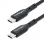 StarTech.com 1m (3ft) USB-C nabíjací kábel, USB-C kábel, USB 2.0 Type-C nabíjací kábel pre notebook, 60W 3A Power Delivery, TPE plášť, USB-C dátový kábel, M/M