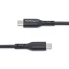 StarTech.com 3m (9.8ft) USB-C nabíjací kábel, USB-C kábel, USB 2.0 Type-C nabíjací kábel pre notebook, 60W 3A Power Delivery, TPE plášť, USB-C dátový kábel, M/M