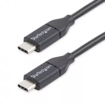 StarTech.com USB-C kábel – M/M – 0,5 m – USB 2.0, 0,5 m, USB C, USB C, USB 2.0, samec/samec, čierna