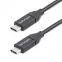 StarTech.com USB-C kábel – M/M – 0,5 m – USB 2.0, 0,5 m, USB C, USB C, USB 2.0, samec/samec, čierny