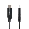 StarTech.com USB-C kábel – M/M – 0,5 m – USB 2.0, 0,5 m, USB C, USB C, USB 2.0, samec/samec, čierny