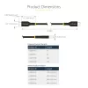 StarTech.com 1m USB-C nabíjací kábel, USB-IF certifikovaný USB-C kábel, 240W PD EPR, USB 2.0 Type-C nabíjací kábel pre notebook, USB-C dátový kábel, TPE plášť, M/M