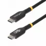 StarTech.com USB-C nabíjací kábel 2 m, USB-C kábel certifikovaný USB-IF, 240 W PD EPR, USB 2.0 Type-C nabíjací kábel pre notebook, USB-C dátový kábel, TPE plášť, M/M