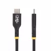 StarTech.com USB-C nabíjací kábel 2 m, USB-C kábel certifikovaný USB-IF, 240 W PD EPR, USB 2.0 Type-C nabíjací kábel pre notebook, USB-C dátový kábel, TPE plášť, M/M