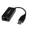StarTech.com USB 3.0 na Gigabit Ethernet sieťový adaptér, 10/100/1000 Mbit/s, USB na RJ45, USB 3.0 na LAN adaptér, USB 3.0 Ethernet adaptér (GbE), v súlade s TAA