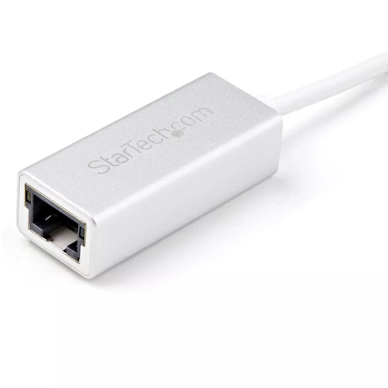 StarTech.com USB 3.0 na Gigabit sieťový adaptér – strieborný, káblový, USB, Ethernet, 2000 Mbit/s, strieborná