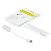 StarTech.com USB 3.0 na Gigabit sieťový adaptér – strieborný, káblový, USB, Ethernet, 2000 Mbit/s, strieborná