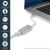 StarTech.com USB 3.0 na Gigabit sieťový adaptér – strieborný, káblový, USB, Ethernet, 2000 Mbit/s, strieborná