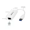 StarTech.com USB 3.0 na Gigabit Ethernet sieťový adaptér, 10/100/1000 Mbit/s, USB na RJ45, USB 3.0 na LAN adaptér, USB 3.0 Ethernet adaptér (GbE), v súlade s TAA