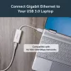 StarTech.com USB 3.0 na Gigabit Ethernet sieťový adaptér, 10/100/1000 Mbit/s, USB na RJ45, USB 3.0 na LAN adaptér, USB 3.0 Ethernet adaptér (GbE), v súlade s TAA