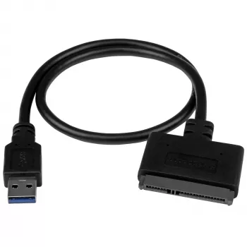 StarTech.com USB 3.1 na 2,5 palcový SATA adaptér pre pevný disk – USB 3.1 Gen 2 10 Gbit/s s UASP externý konvertor úložiska HDD/SSD