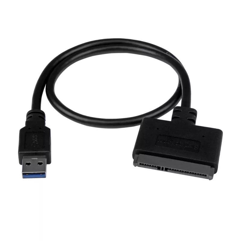 StarTech.com USB 3.1 na 2,5 palcový SATA adaptér pre pevný disk – USB 3.1 Gen 2 10 Gbit/s s UASP externý konvertor úložiska HDD/SSD