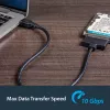 StarTech.com USB 3.1 na 2,5 palcový SATA adaptér pre pevný disk – USB 3.1 Gen 2 10 Gbit/s s UASP externý konvertor úložiska HDD/SSD